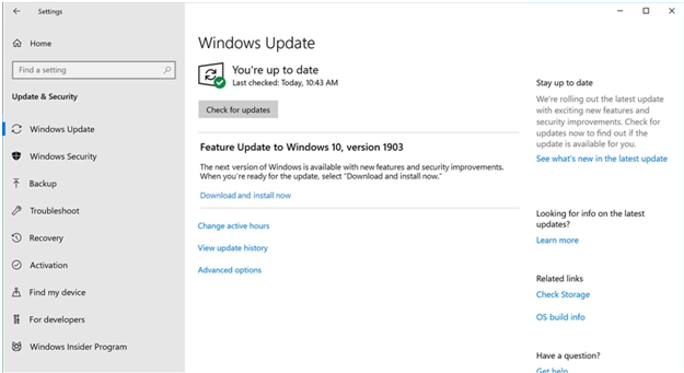 Updating Hardware Drivers On Windows 10