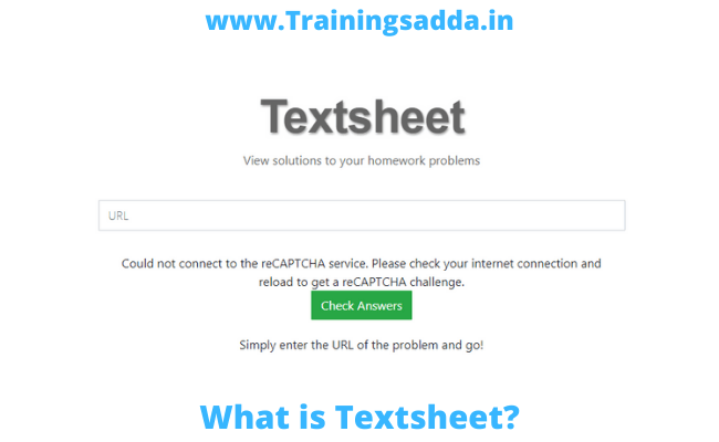 What is a Textsheet?