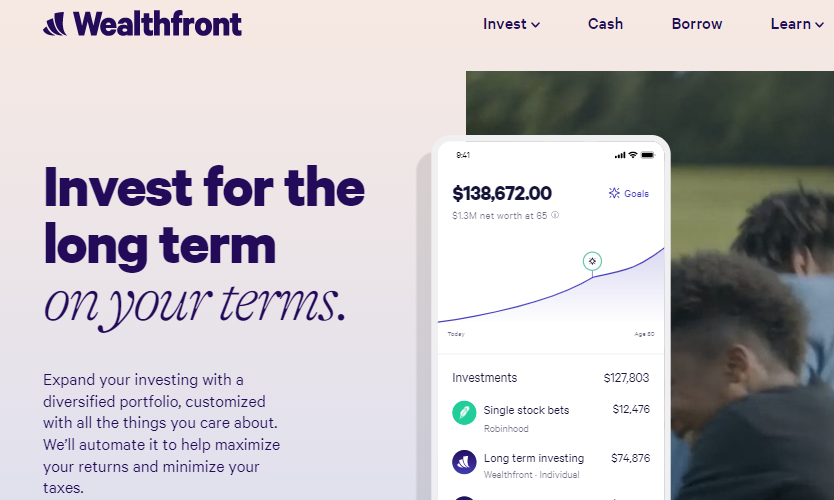Wealthfront Online Investing Platform