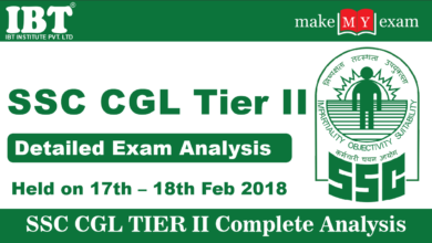 SSC CGL Tier II Exam Analysis 2018