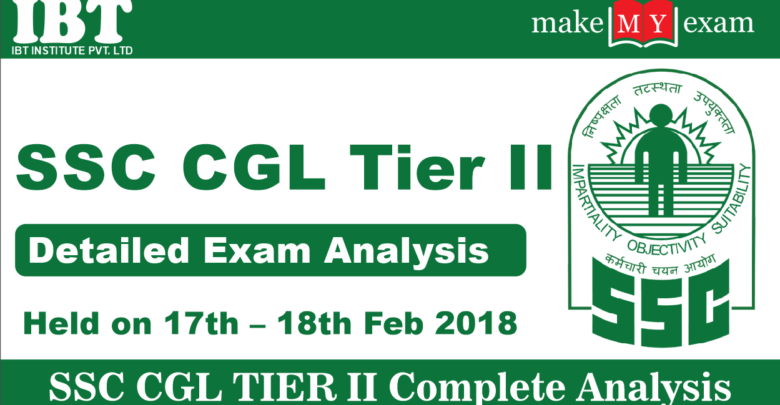 SSC CGL Tier II Exam Analysis 2018