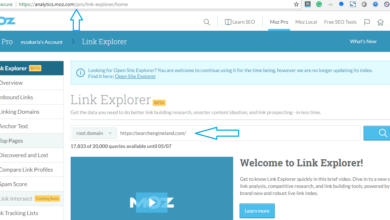 MOZ Link explorer pro version update