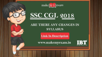 syllabus of SSC CGL 2018 exam