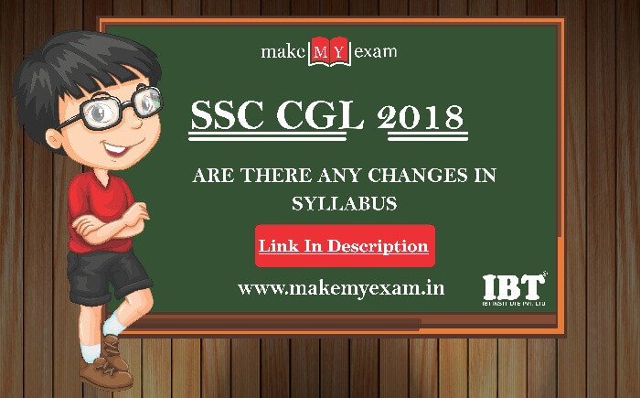 syllabus of SSC CGL 2018 exam