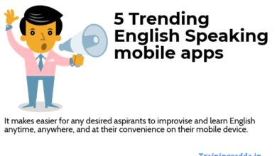 5 Trending English Speaking Mobile Apps