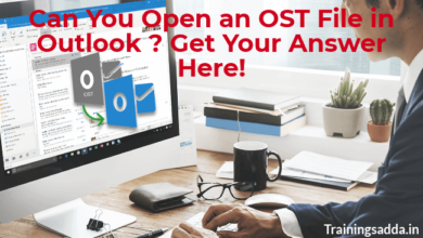 Can You Open an OST File in Outlook ? Get Your Answer Here!