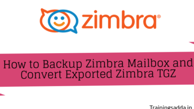 How to Backup Zimbra Mailbox and Convert Exported Zimbra TGZ