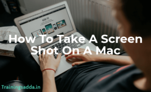 How to do a screenshot on a mac