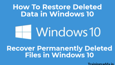 How To Recover Permanently Deleted Data in Windows 10