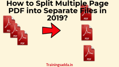 Learn How to Split Multiple Page PDF into Separate Files in 2019?