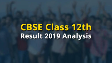 The CBSE Class 12th Result 2019 Analysis