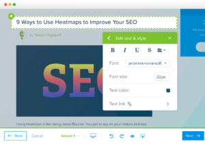 Don’t go data crazy and use Crazy Egg