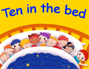 Ten in the Bed Storybook by the author Penny For kindergarden kids