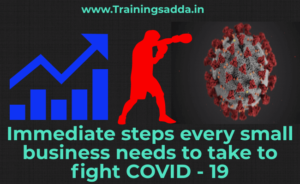 Immediate steps every small business needs to take to fight COVID-19