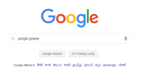 search google gravity