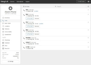Control of employees with hidden Spy app Snoopza