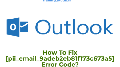How To Fix [pii_email_9adeb2eb81f173c673a5] Error Code?