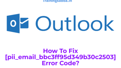 How To Fix or solve the [pii_email_bbc3ff95d349b30c2503] Error Code?
