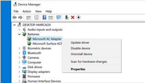 Windows Update Driver Using Device Manager
