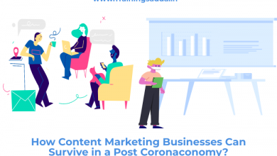 How Content Marketing Businesses Can Survive in a Post Coronaconomy