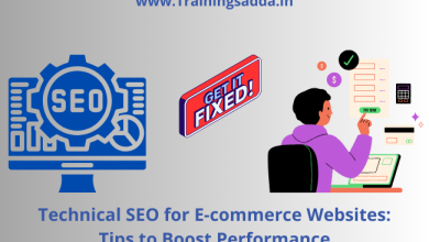 Technical SEO for E-commerce Websites: Tips to Boost Performance