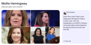 Mollie Hemingway Twitter: Latest Updates and Political Views