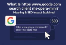 What Does https www google com search client ms opera mini Mean?