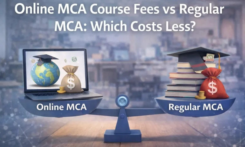 Online vs Regular MCA Fees – Full Cost Breakdown