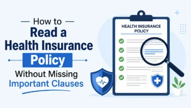 How to Read a Health Insurance Policy Without Missing Clauses